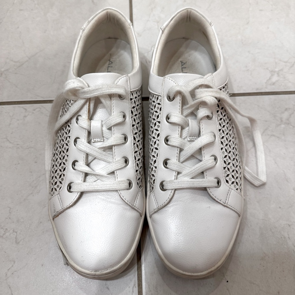 Bedazzled White Sneakers